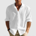 Men's Lightweight Short Sleeve Button Down Shirt - Casual Lapel Collar for Everyday Wear