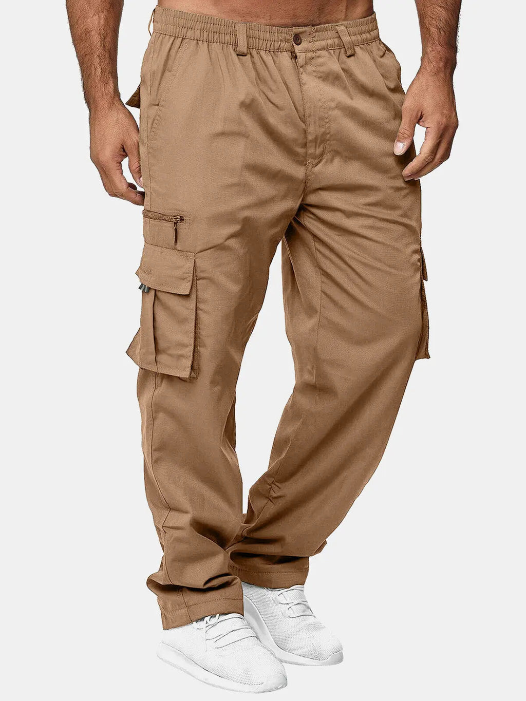 Comfortable Cargo Pants for Versatile Everyday Wear - Durable Fabric Design
