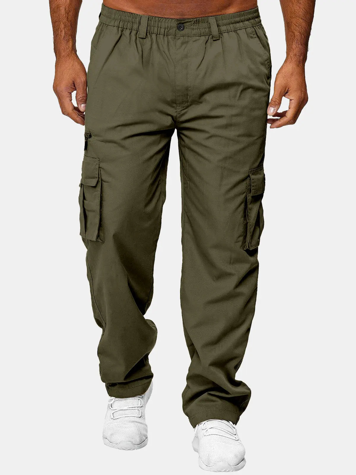 Comfortable Cargo Pants for Versatile Everyday Wear - Durable Fabric Design