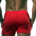 Men's Tailored Summer Shorts - Comfortable Cotton Blend - Casual Wear