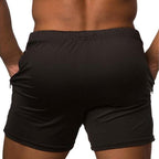 Men's Tailored Summer Shorts - Comfortable Cotton Blend - Casual Wear