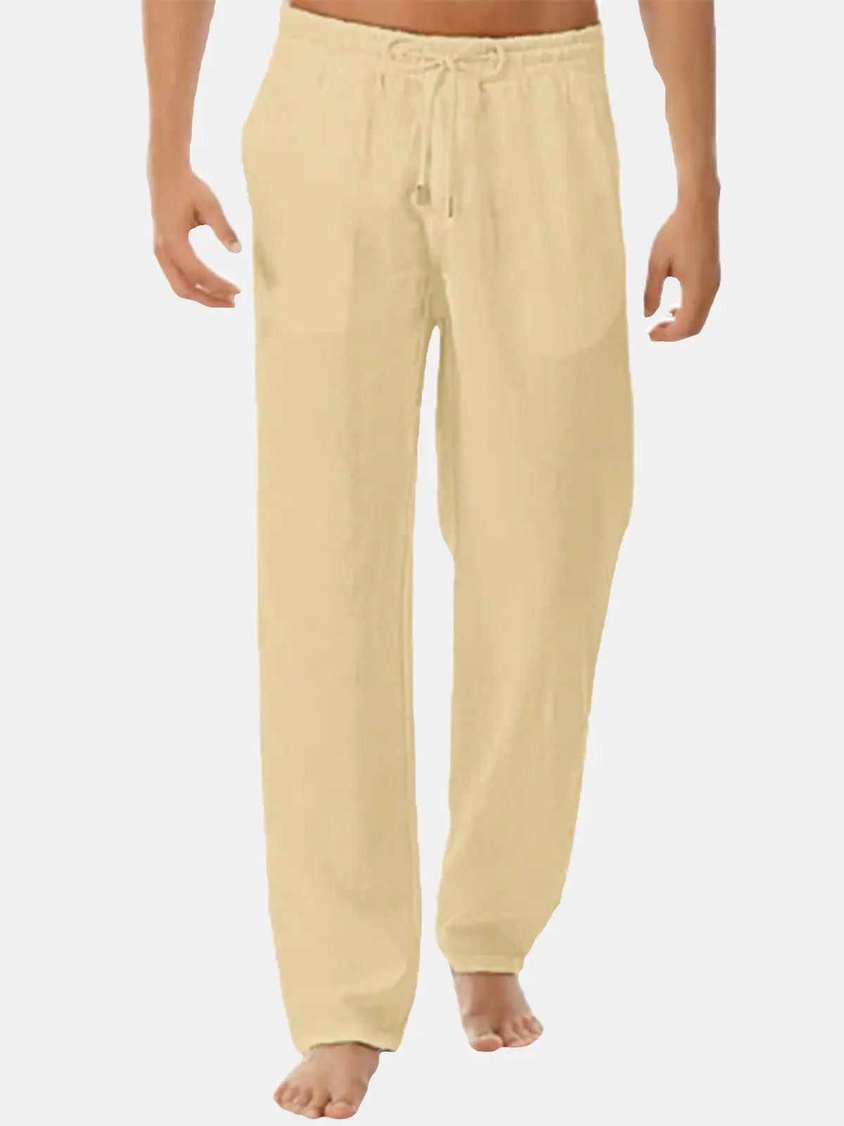 Lightweight Casual Drawstring Pants for Men | Comfortable Everyday Wear