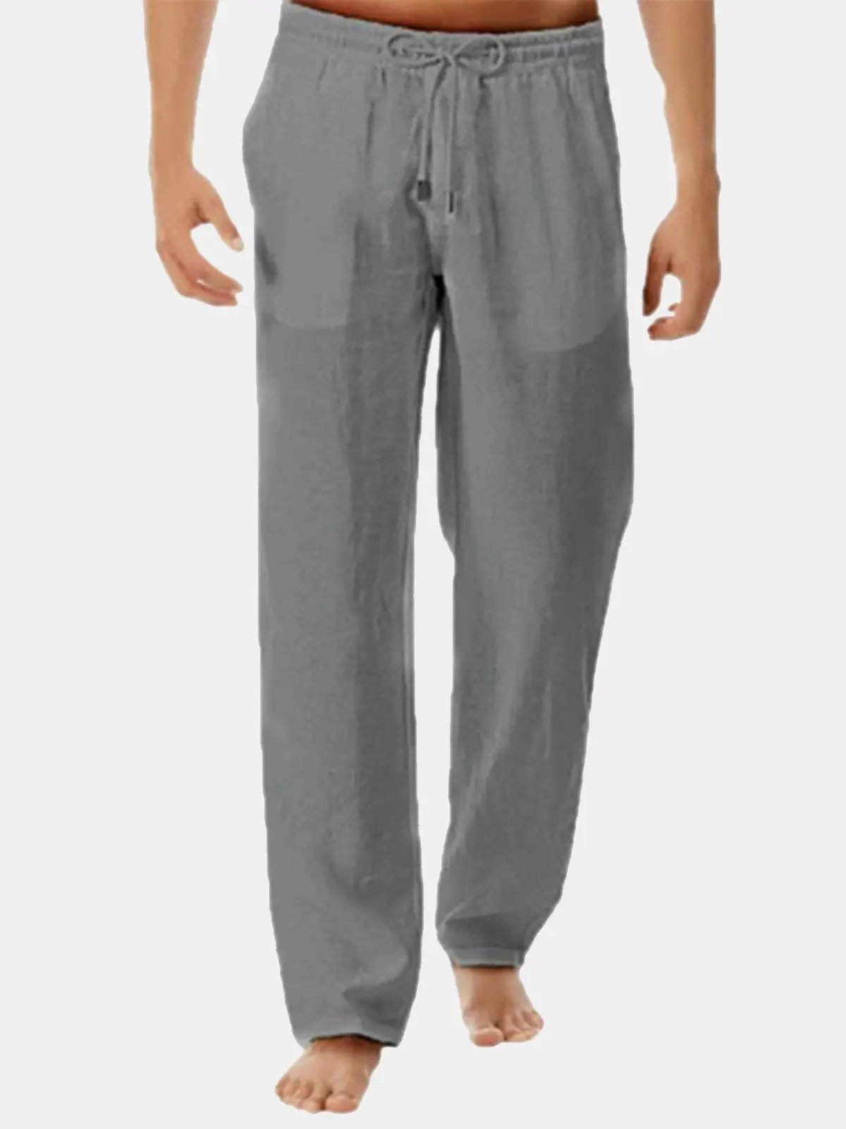 Lightweight Casual Drawstring Pants for Men | Comfortable Everyday Wear
