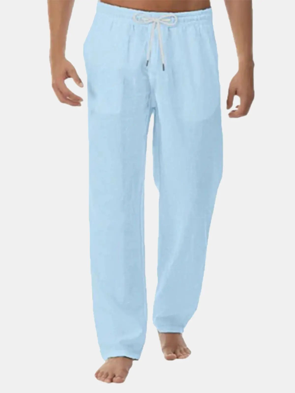 Lightweight Casual Drawstring Pants for Men | Comfortable Everyday Wear