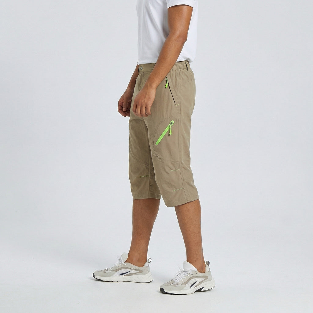Quick Dry Lightweight Men's Cargo Shorts for Outdoor Activities