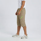 Quick Dry Lightweight Men's Cargo Shorts for Outdoor Activities
