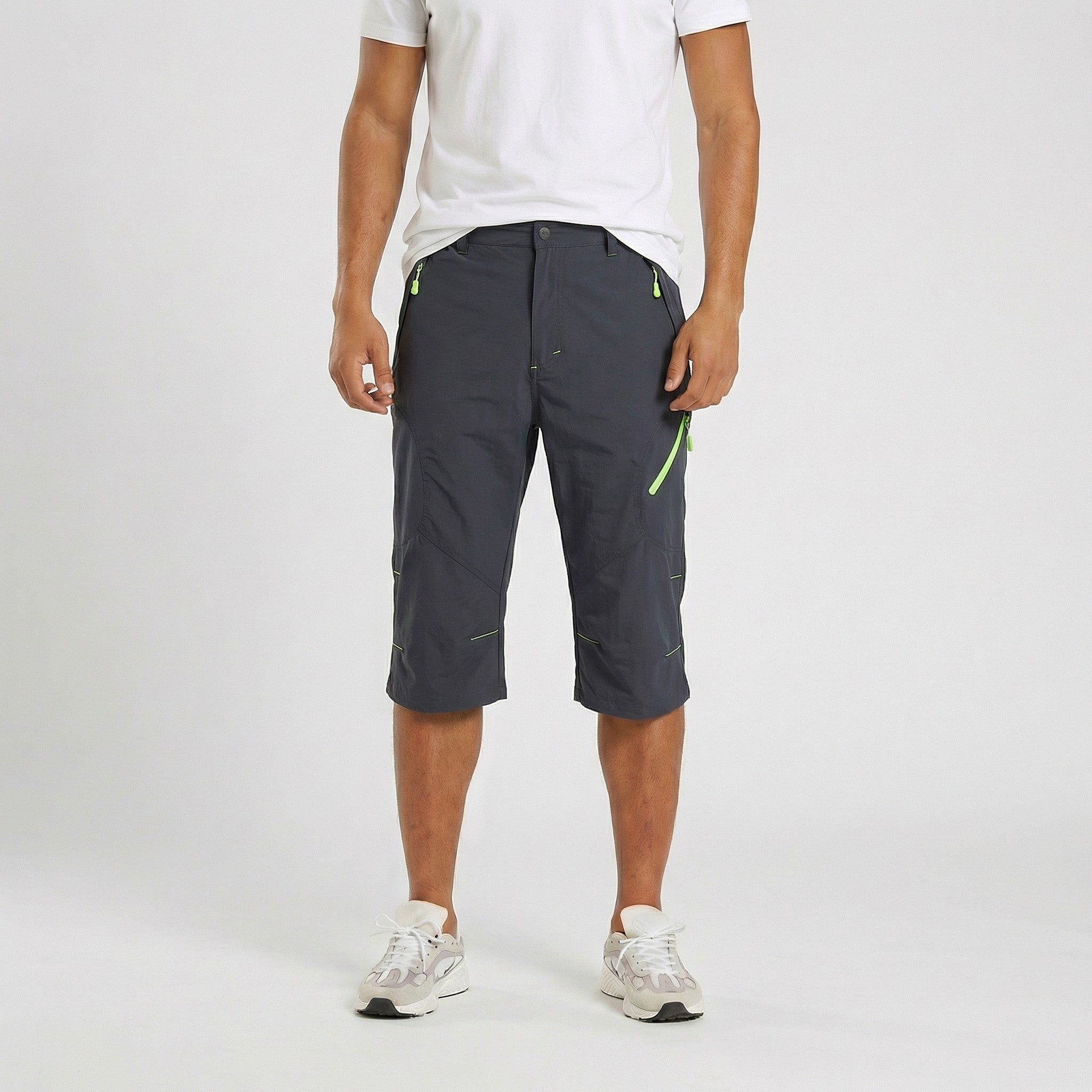 Quick Dry Lightweight Men's Cargo Shorts for Outdoor Activities