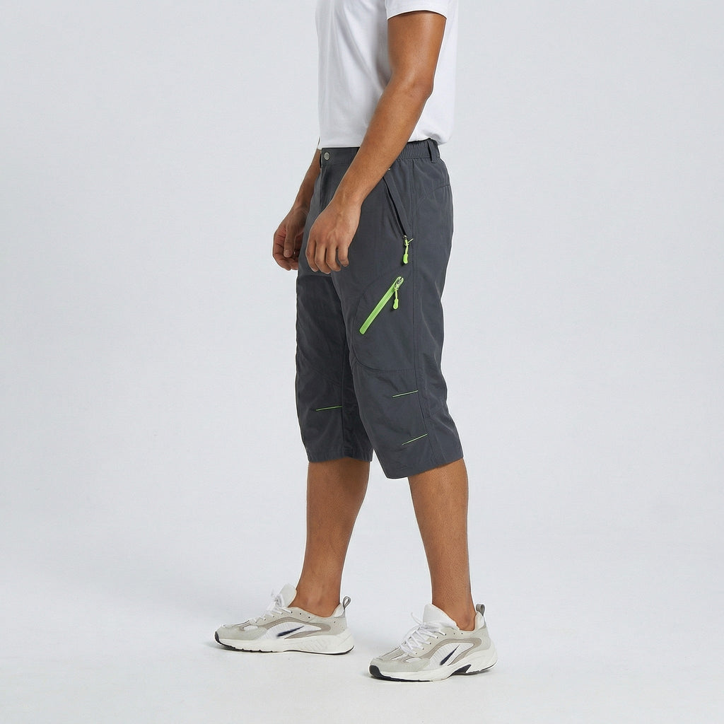 Quick Dry Lightweight Men's Cargo Shorts for Outdoor Activities