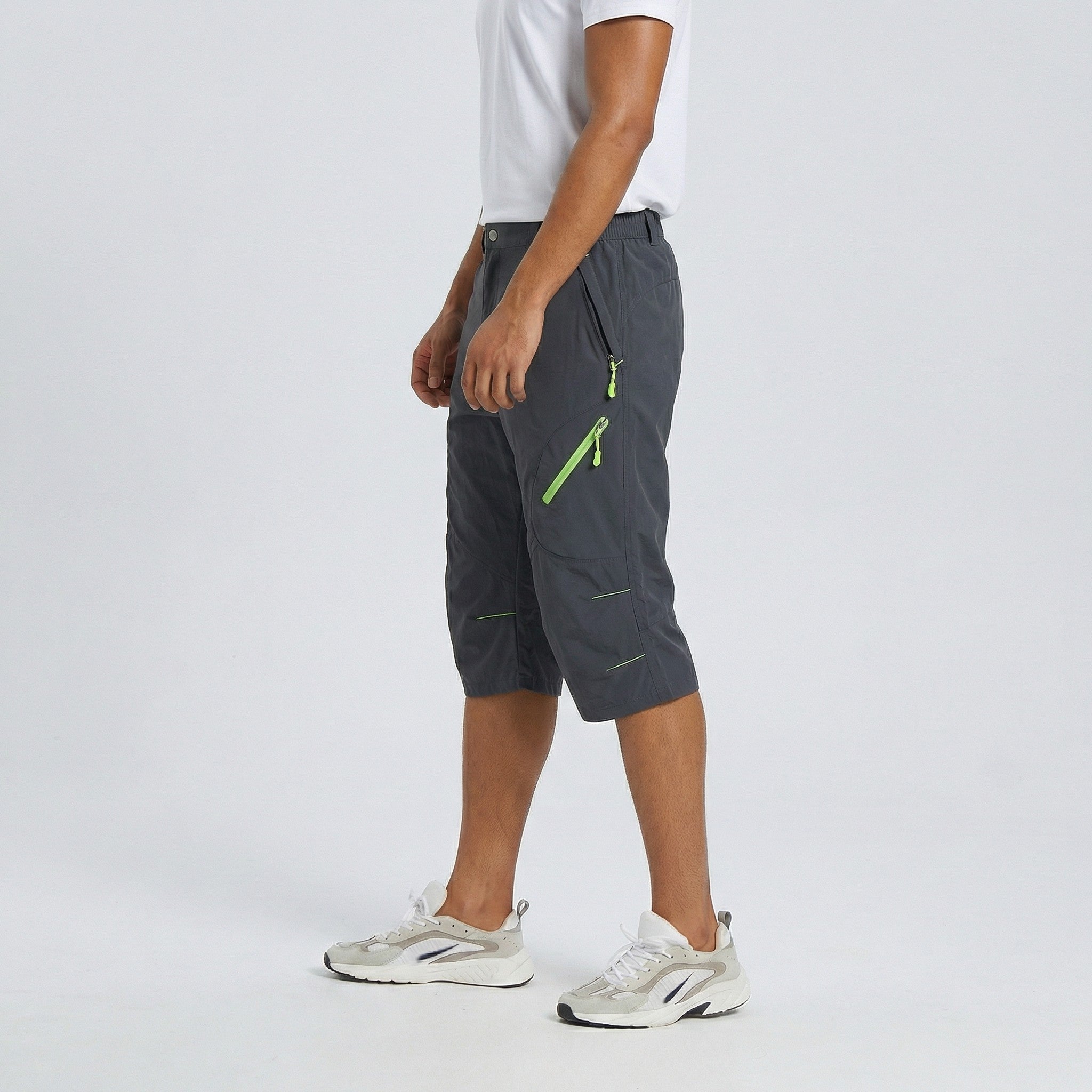 Quick Dry Lightweight Men's Cargo Shorts for Outdoor Activities