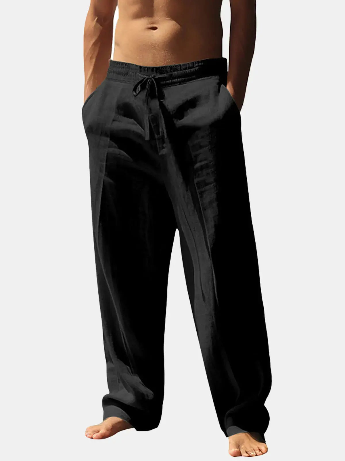 Linen Relaxed Fit Pants for Comfortable Casual Wear
