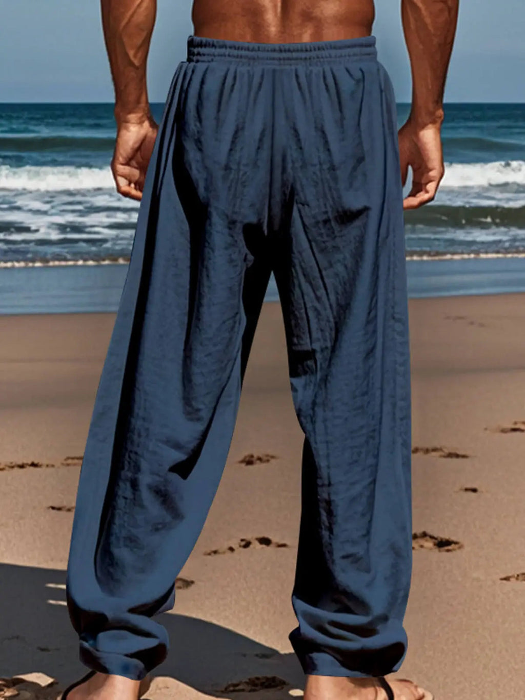 Linen Relaxed Fit Pants for Comfortable Casual Wear