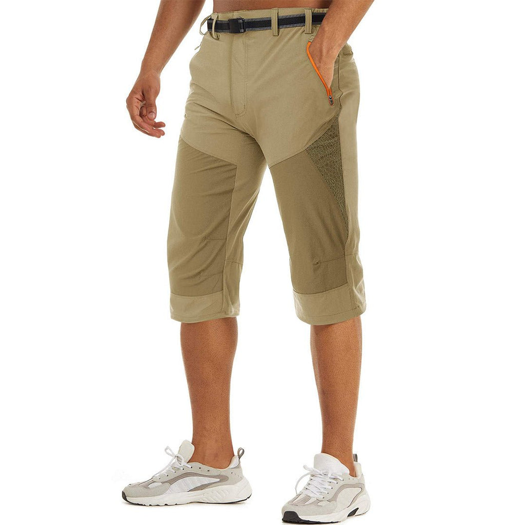 Quick Dry Capri Pants for Men - Stylish Lightweight Summer Wear