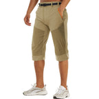 Quick Dry Capri Pants for Men - Stylish Lightweight Summer Wear