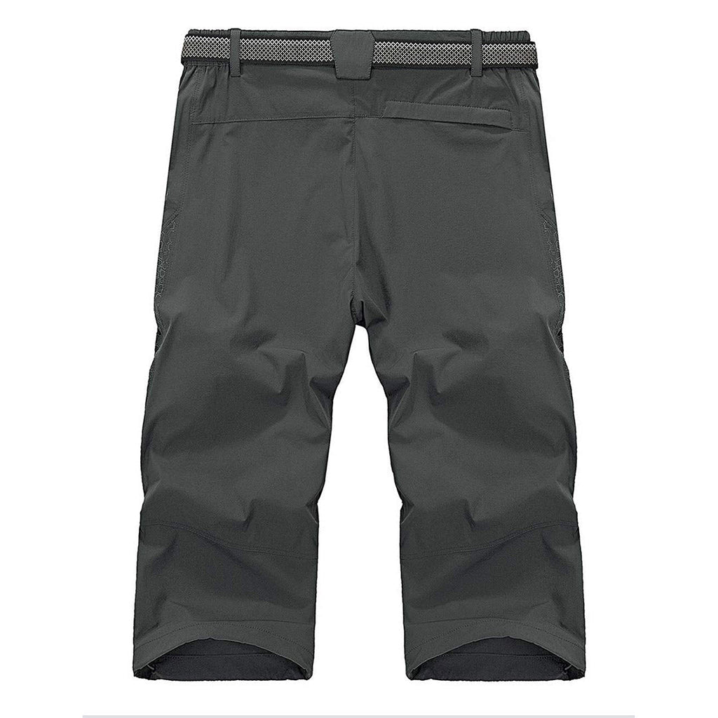 Quick Dry Capri Pants for Men - Stylish Lightweight Summer Wear
