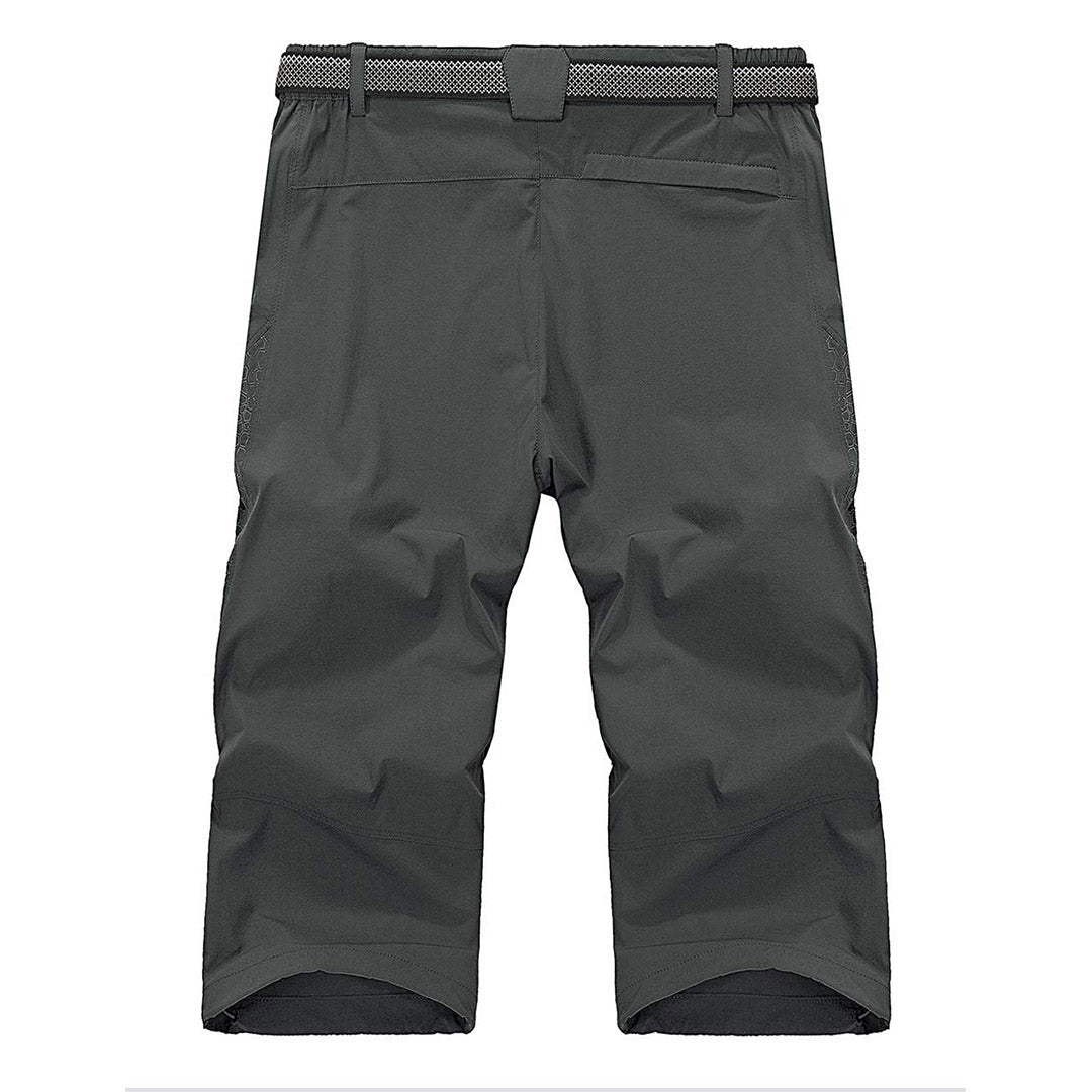 Quick Dry Capri Pants for Men - Stylish Lightweight Summer Wear