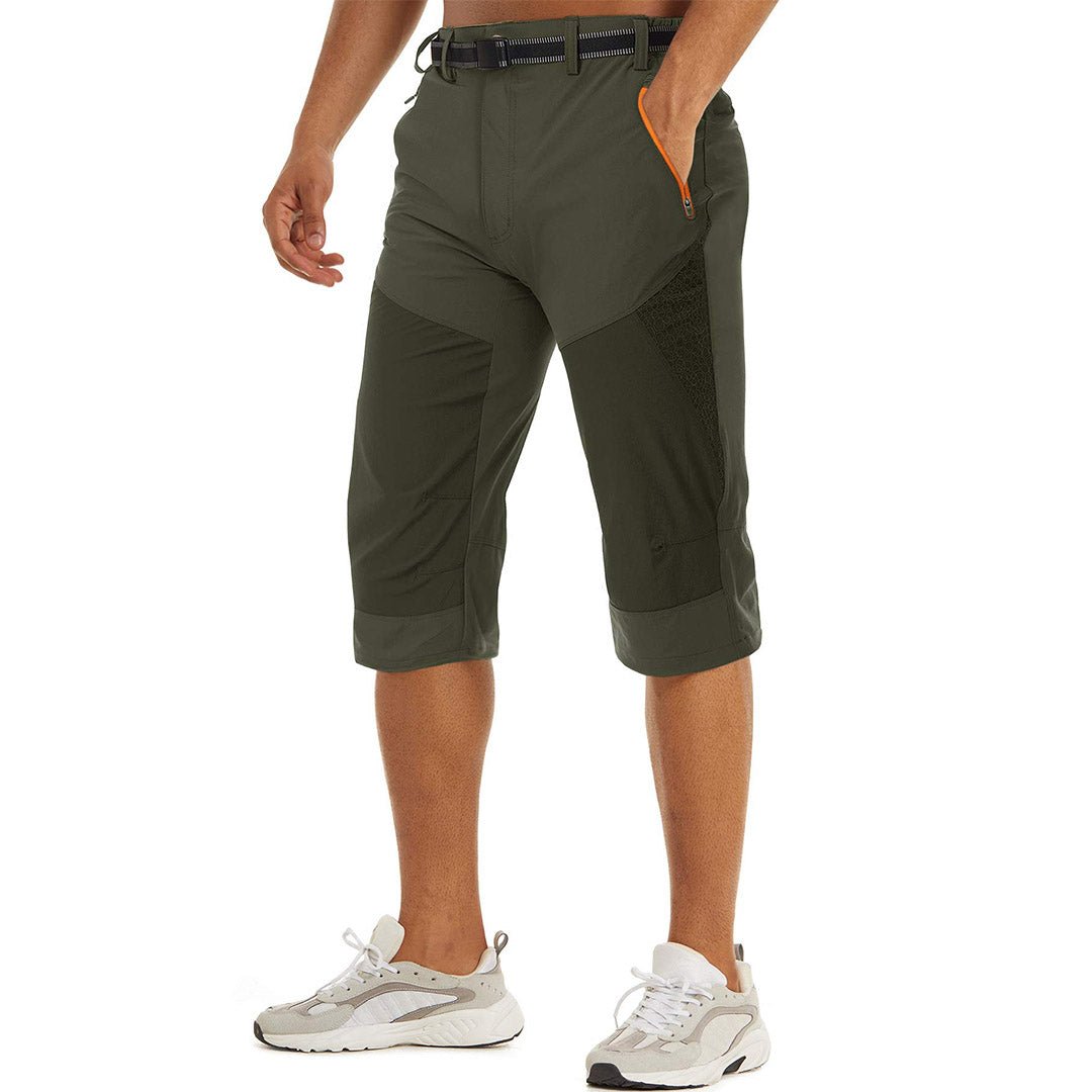 Quick Dry Capri Pants for Men - Stylish Lightweight Summer Wear