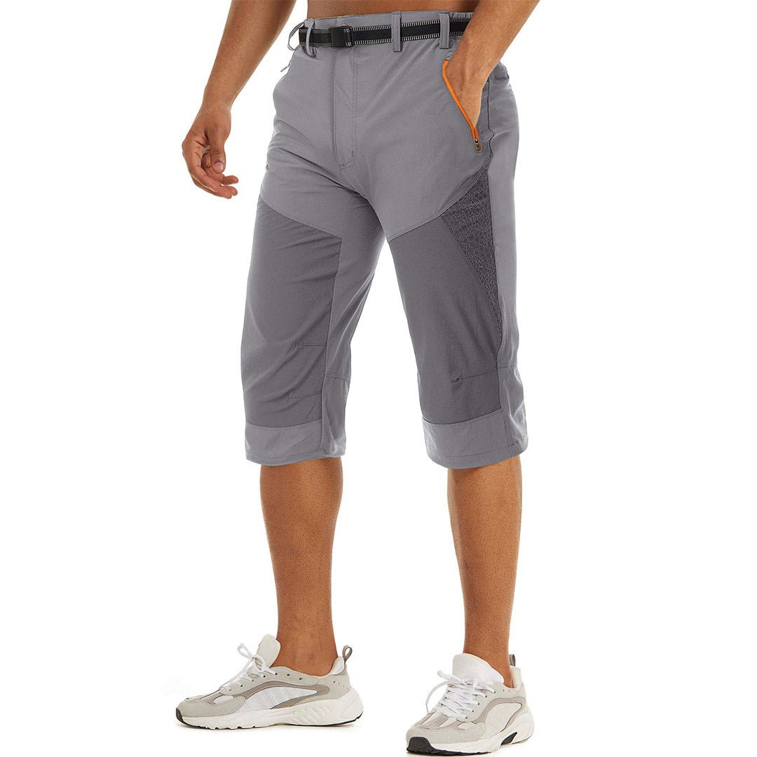 Quick Dry Capri Pants for Men - Stylish Lightweight Summer Wear