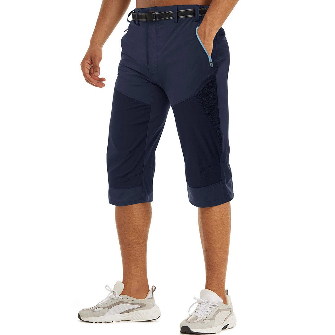 Quick Dry Capri Pants for Men - Stylish Lightweight Summer Wear