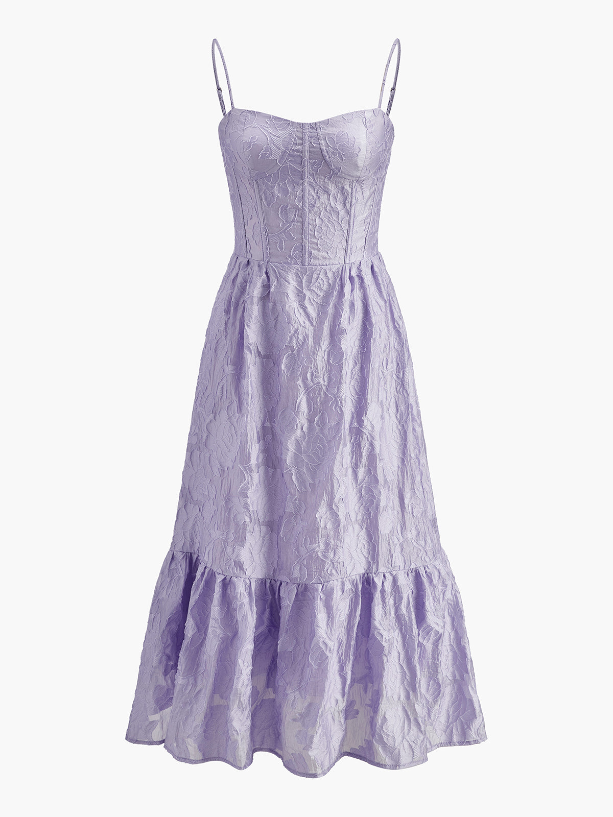 Jacquard Backless Maxi Dress - Sleeveless Elegant Shift for Weddings & Vacations