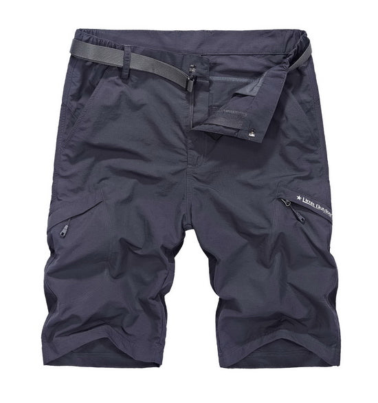 Comfortable Loose Fit Cargo Shorts for Men | Durable Cotton Blend | Casual Wear