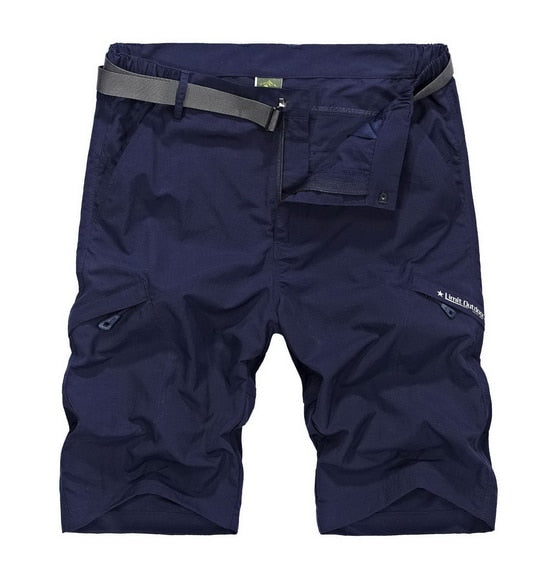 Comfortable Loose Fit Cargo Shorts for Men | Durable Cotton Blend | Casual Wear