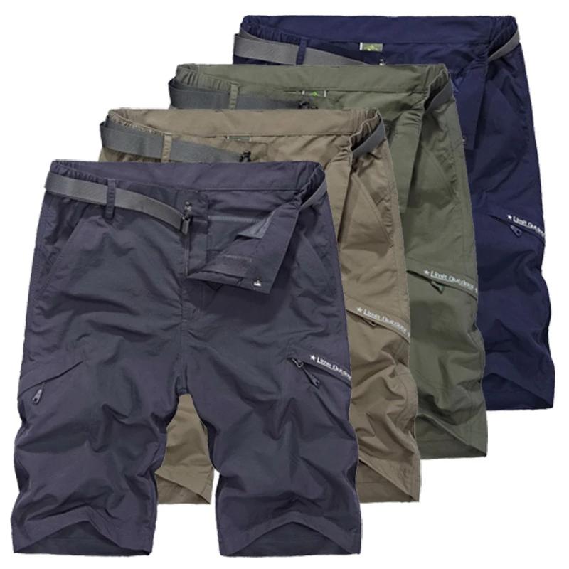 Comfortable Loose Fit Cargo Shorts for Men | Durable Cotton Blend | Casual Wear