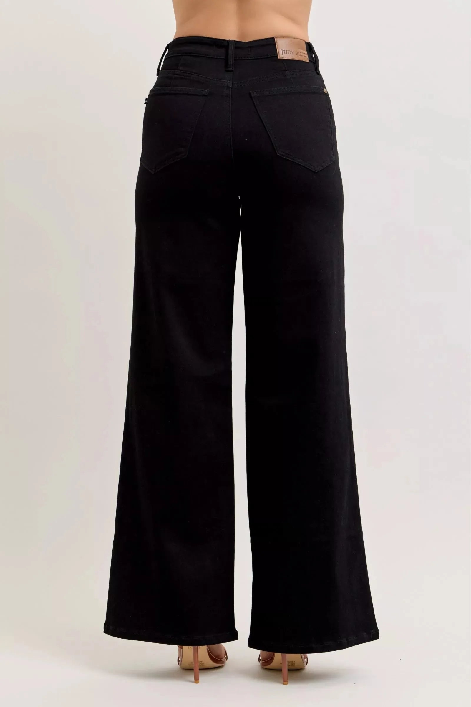 Judy Blue High-Waisted Wide Leg Jeans