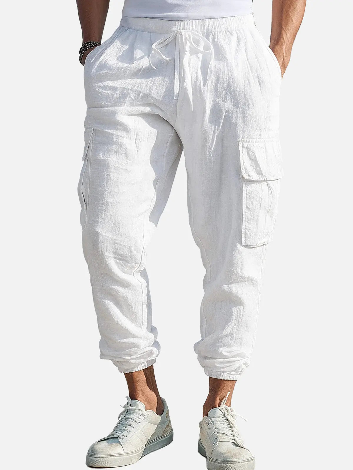 Lightweight Casual Cargo Jogger Pants for Men - Comfortable Everyday Wear