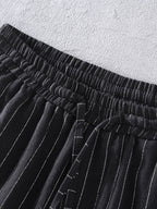 Linen Blend Men's Casual Shorts - Lightweight Breathable Summer Relaxed Fit