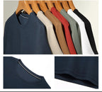 Men's Brown Cotton Crew Neck T-Shirt - Soft Short Sleeve Casual Tee