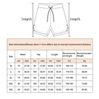 Men's Quick-Dry 2-in-1 Running Shorts with Compression Liner for Gym Training