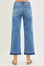 RISEN Full Size Slouchy Cropped Boyfriend Jeans Plus Size