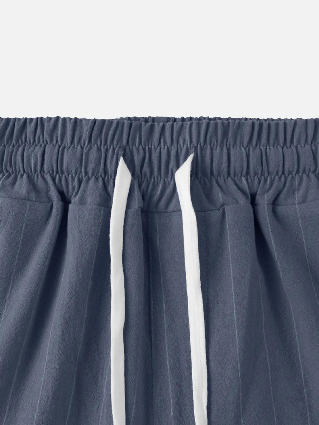 Relaxed Pinstripe Linen Blend Pants for Casual Wear and Comfort