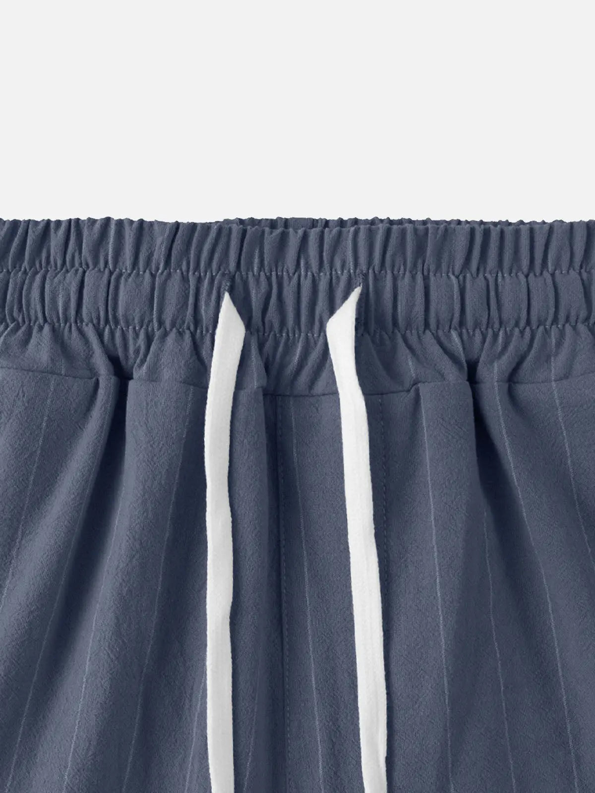 Relaxed Pinstripe Linen Blend Pants for Casual Wear and Comfort
