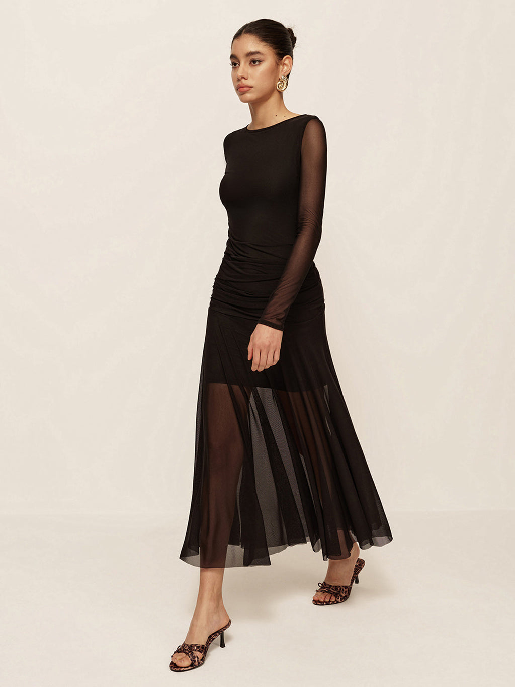 Sleeveless Pleated Maxi Dress for Women - High Waist Casual White Summer Dress