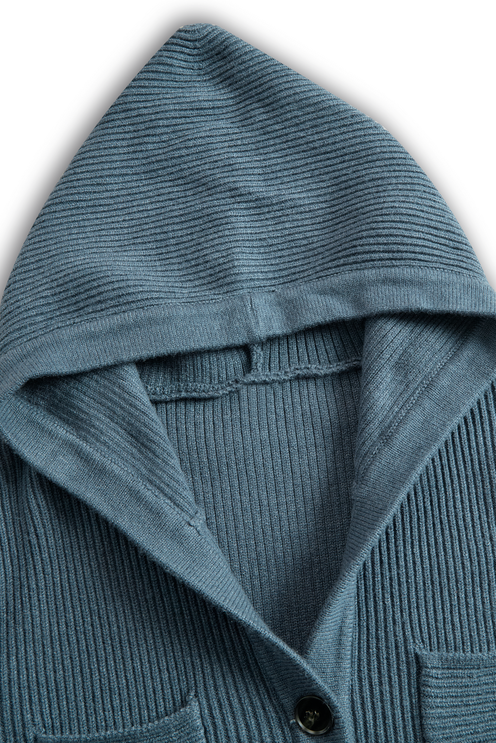 Slim-fit Hooded Knitted Maxi Dress for Women - Casual Long Sleeve Dress