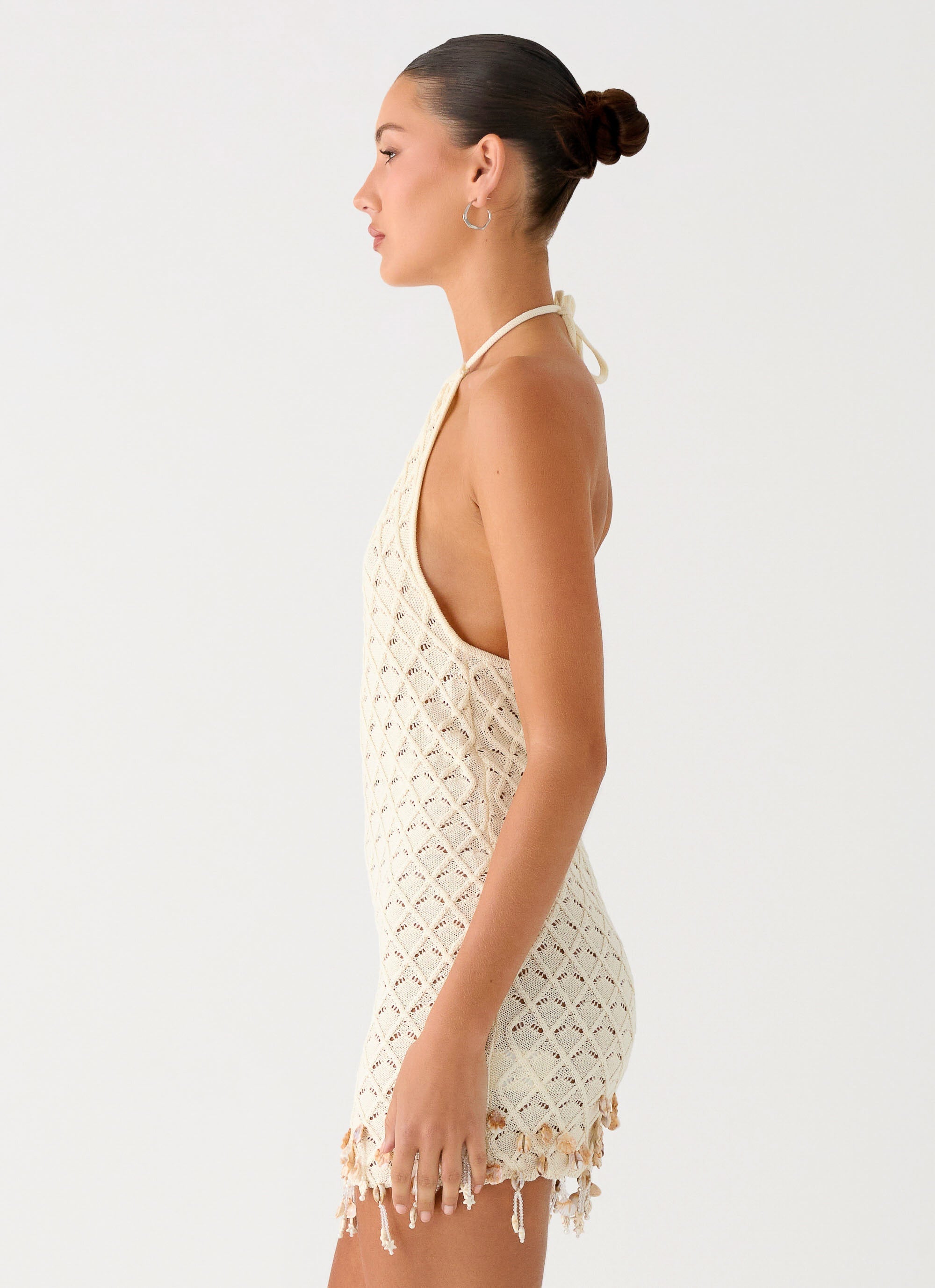 White Crochet Mini Dress | Chic Summer Style for Casual Outings