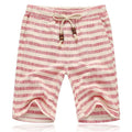 Striped Casual Shorts for Men | Comfortable Tailored Fit | Lightweight Fabric