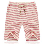 Striped Casual Shorts for Men | Comfortable Tailored Fit | Lightweight Fabric