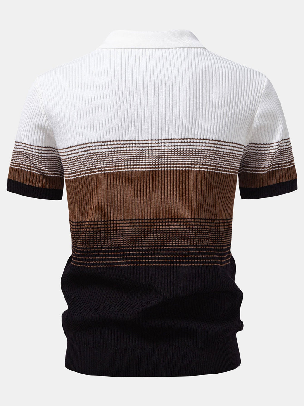 Gradient Contrast Polo Shirt | Regular Fit | Modern Fade Design for Casual Wear