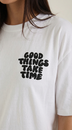 Oversized Graphic T-Shirt for Women - Soft Cotton Relaxed Fit Inspirational Tee