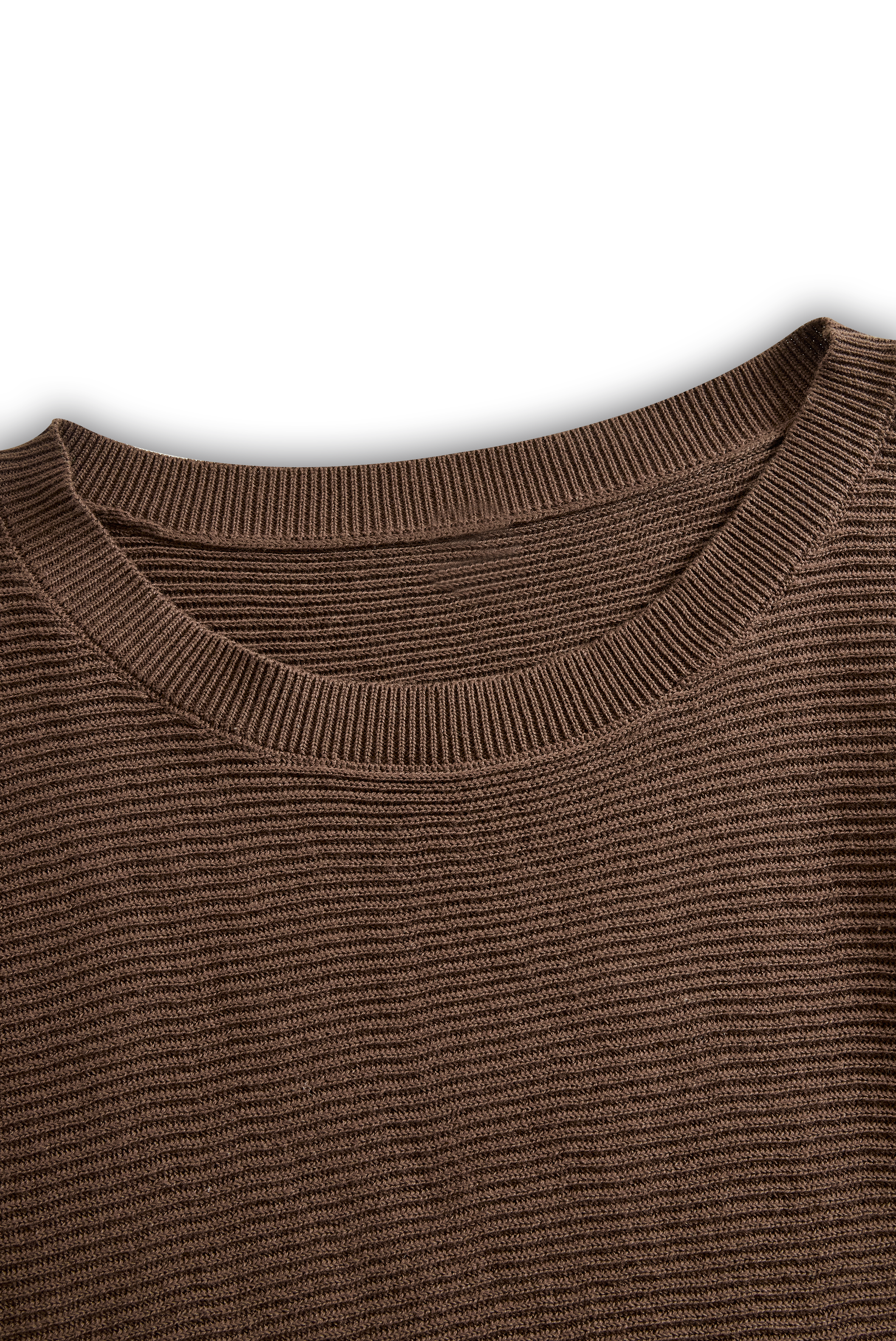 Women's Knitted Sweater and Skirt Set, Round Neck, Casual Fashion Outfit